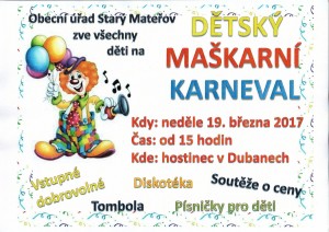 dětský karneval 2017