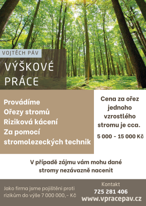 Leták-Výškové-Práce-Páv